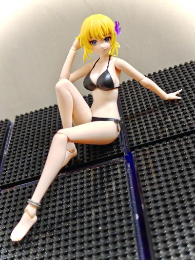 创彩少女庭园 佐伯利兹 泳装 扎发版