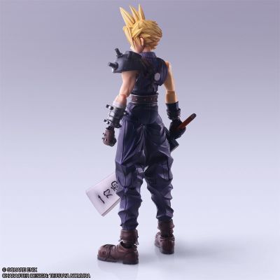 最终幻想7 BRING ARTS 克劳德·斯特莱夫 破甲大剑版