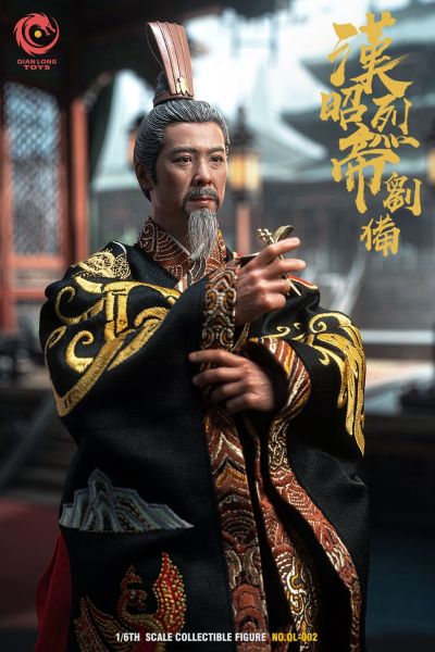 NO.QL-002 汉昭烈帝 刘备(刺绣帝王版)