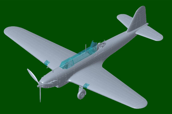 编号：05831 1/48 军用飞机系列 英国费尔雷“战斗”MKI轻型轰炸机