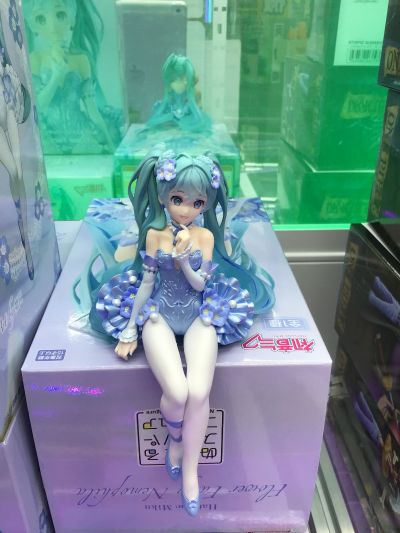 初音未来 压泡面人偶 花仙子系列ー粉蝶花仙子 浅蓝色款ー