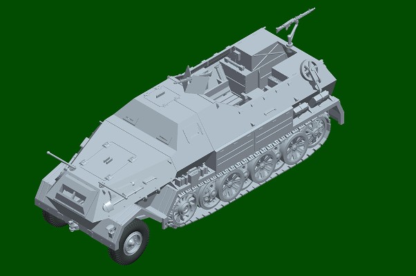 编号:07404 1/72 装甲车辆系列 德国12吨DB10牵引车(装甲型)