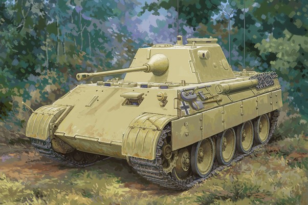 编号:84831 1/48 装甲车辆系列 德国黑豹A型侦查坦克