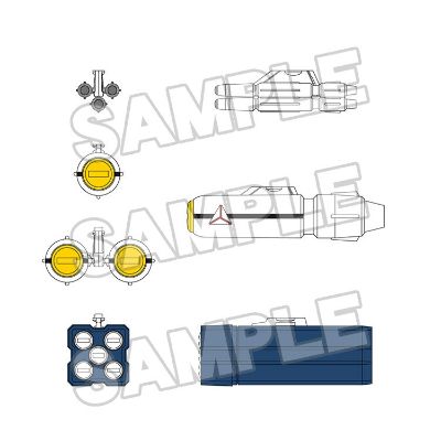 PLAMAX PX015 超时空要塞 VF-1 女武神战机用兵装套装