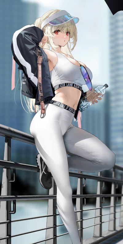 碧蓝航线 凯尔圣 阳光下的跑者