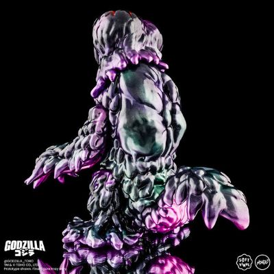 哥斯拉 与 黑多拉 软胶模型套装 油污变种