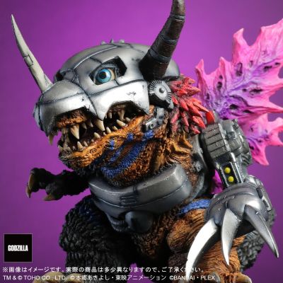 Q版拟真系列 机械暴龙兽 哥斯拉侵蚀形态
