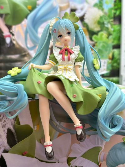 初音未来 压泡面人偶 花仙子系列—幸运草仙子—