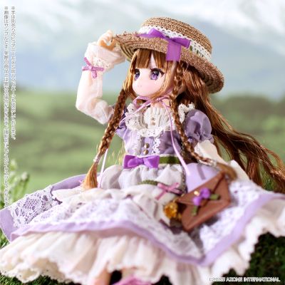 POD053-MLP 艾莉丝收集 小型 米拉/信与花 紫色风铃花