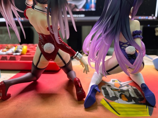 约会大作战第五季 可爱桌摆人偶 夜刀神十香~兔女郎造型~