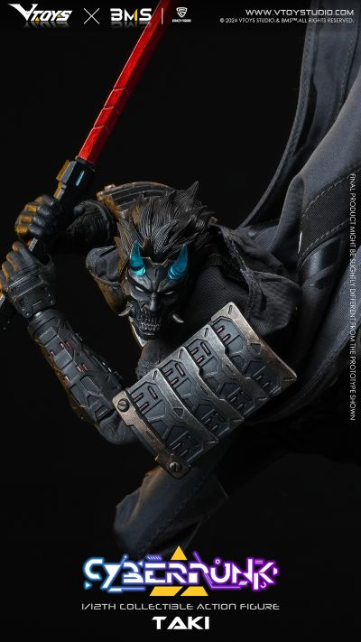 1/12 可动收藏人偶 【赛博朋克】武士：泷