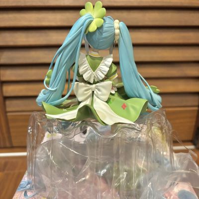 初音未来 压泡面人偶 花仙子系列—幸运草仙子—