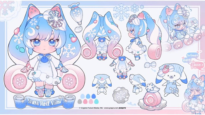 粘土人 雪未来 Sweet Snow