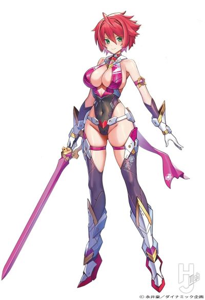 甜心战士plamatea模型企划原画