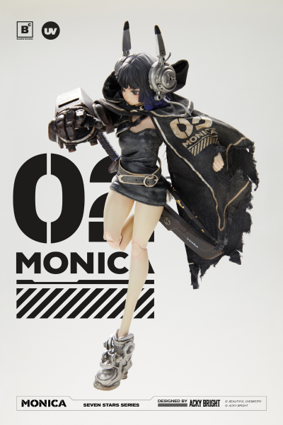 Seven Stars系列 1/6 收藏级可动人偶 02号Monica