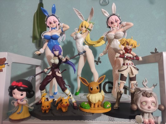 超级索尼子 BiCute Bunnies人偶ー亮白兔女郎ー