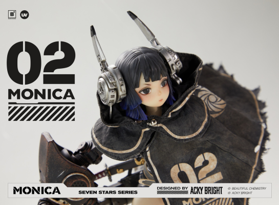 Seven Stars系列 1/6 收藏级可动人偶 02号Monica