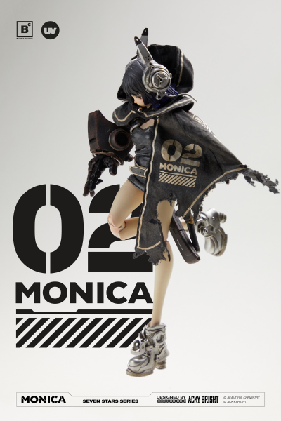Seven Stars系列 1/6 收藏级可动人偶 02号Monica