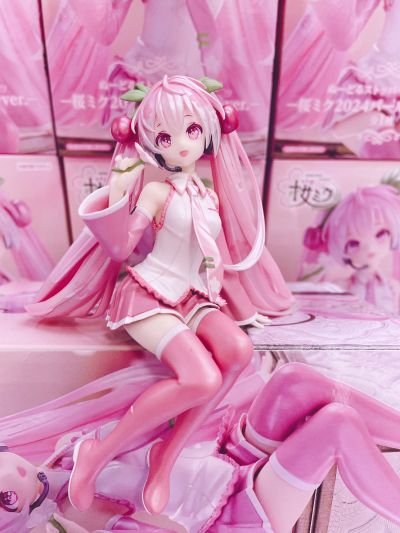 初音未来 压泡面人偶-樱花未来2024 珠光款-