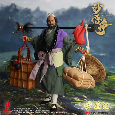 86版西游记 1/6 沙悟净 可动人偶