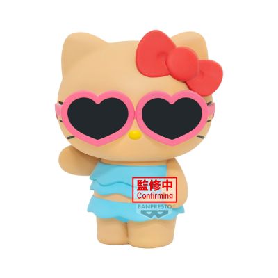 三丽鸥家族 大号Sofvimates 夏日凯蒂猫