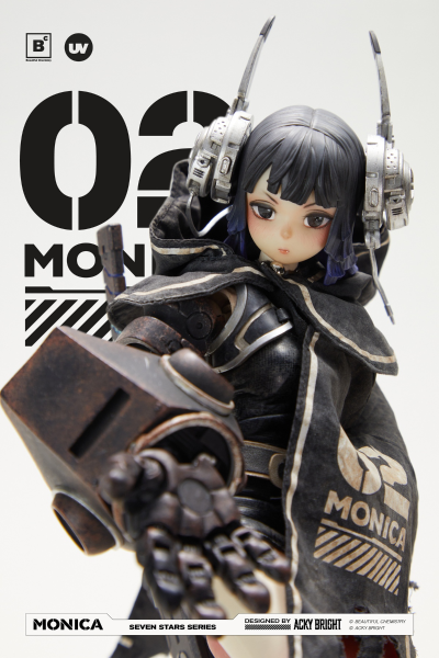 Seven Stars系列 1/6 收藏级可动人偶 02号Monica