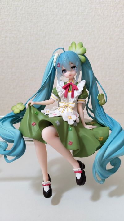 初音未来 压泡面人偶 花仙子系列—幸运草仙子—