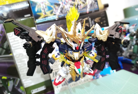SDW HEROES SD高达世界 群英集 龙骑士传说 赵云00高达 指挥官组件