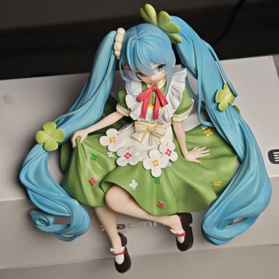 初音未来 压泡面人偶 花仙子系列—幸运草仙子—