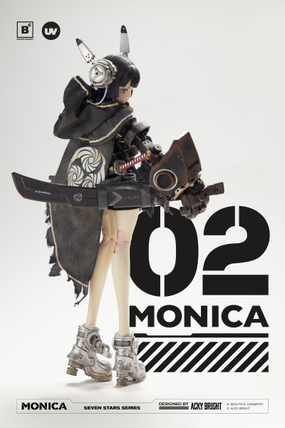 Seven Stars系列 1/6 收藏级可动人偶 02号Monica