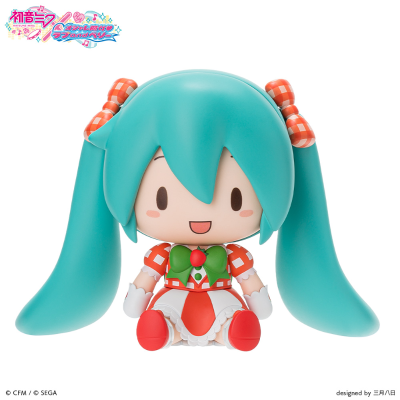 Fuwa Petit Q版玩偶 初音未来×时尚魔女拉芙与贝莉 可爱草莓