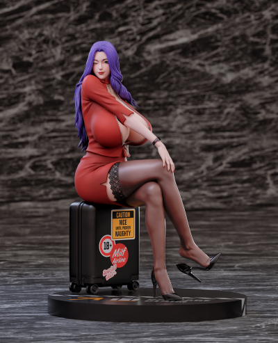 Milf航空公司，亲爱的母亲克拉拉 空姐制服