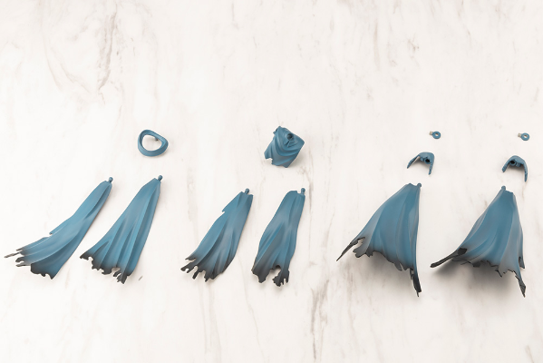 M.S.G. 服装配件 冲击披风与侧披风 蓝色