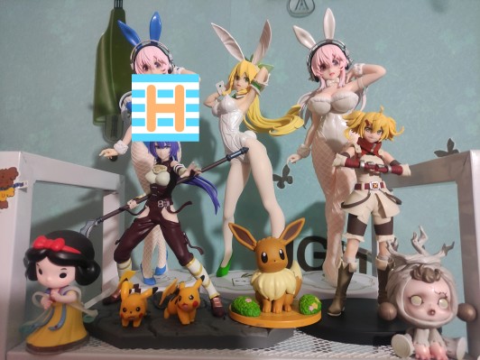 超级索尼子 BiCute Bunnies人偶ー亮白兔女郎ー