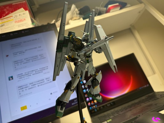 METAL ROBOT魂 （Ka版）＜机动战士系列＞ 量产型ν高达（飞翼浮游炮装备）
