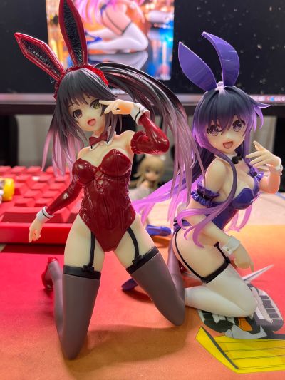 约会大作战第五季 可爱桌摆人偶 夜刀神十香~兔女郎造型~