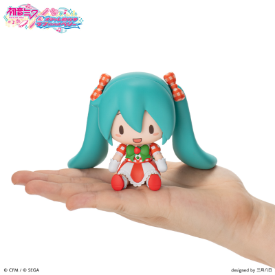 Fuwa Petit Q版玩偶 初音未来×时尚魔女拉芙与贝莉 可爱草莓