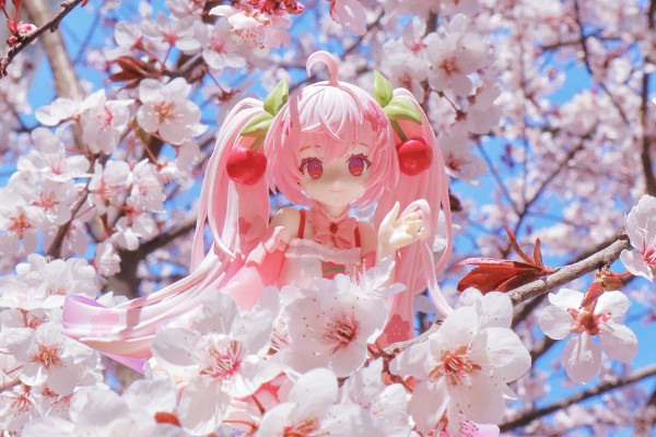 良笑赏 樱花未来2024 B奖 粘土人#2331-a 樱花未来（水手服）