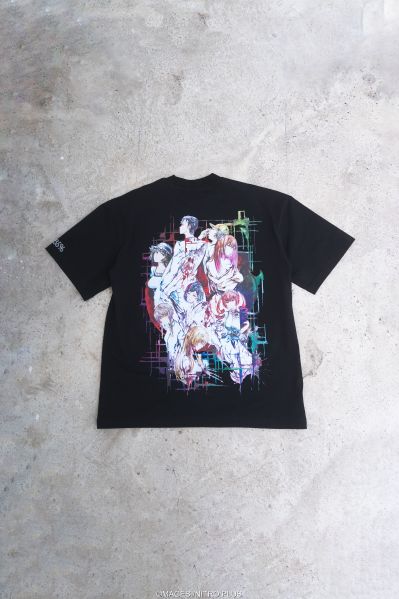 命运石之门 版权T恤 实验室成员 水墨画风