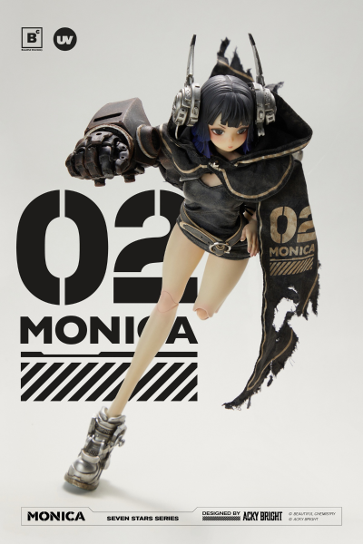Seven Stars系列 1/6 收藏级可动人偶 02号Monica