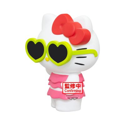 三丽鸥家族 大号Sofvimates 夏日凯蒂猫