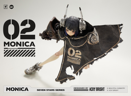 Seven Stars系列 1/6 收藏级可动人偶 02号Monica