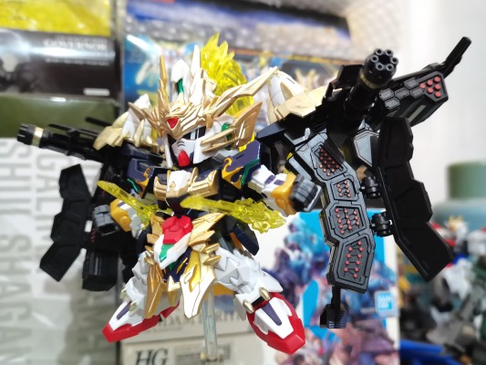SDW HEROES SD高达世界 群英集 龙骑士传说 赵云00高达 指挥官组件