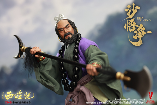 86版西游记 1/6 沙悟净 可动人偶