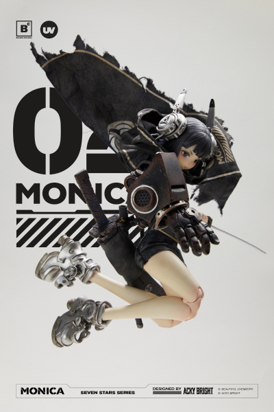 Seven Stars系列 1/6 收藏级可动人偶 02号Monica