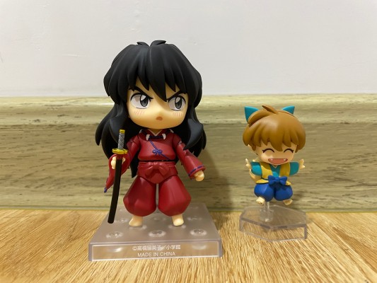 粘土人#2531 夜叉 犬夜叉 新月之日 与 七宝