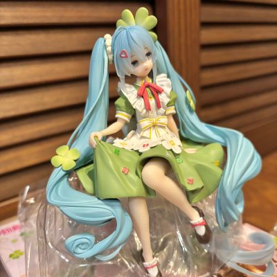 初音未来 压泡面人偶 花仙子系列—幸运草仙子—