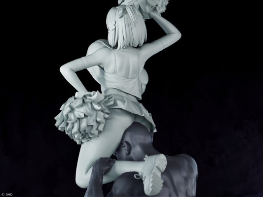 露楚啦啦队少女