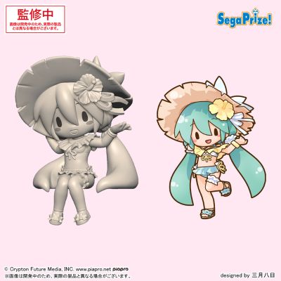 初音未来系列 Fuwa Petit 小坐系列精细人偶 “初音未来”组合2（泳装）