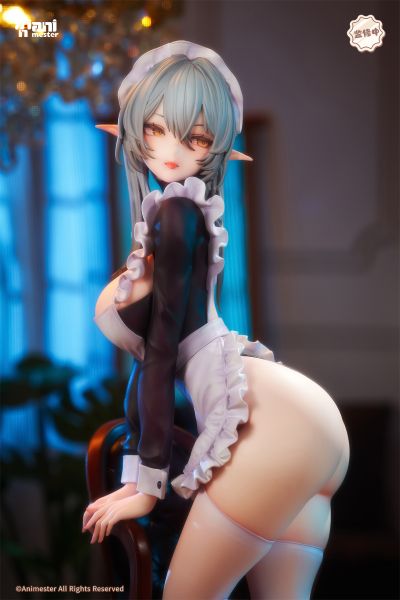 「爱偷懒的调皮女仆-希维尔」追视眼2.0 磁控爱心光效  1/6 手办